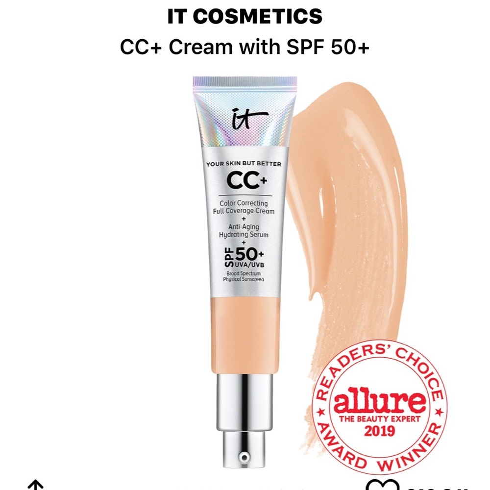 IT COSMETICS CC full coverage. Natural Medium